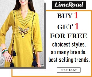 Limeroad offers easy Online Shopping experience
