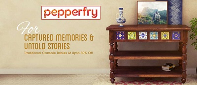 Shopping for furniture online is easy at Pepperfry.com