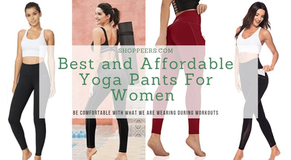 Best and Affordable Yoga Pants For Women