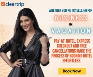 Book a hotel on Cleartrip