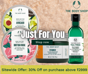The Body Shop, Your one stop-shop for  cosmetics, skin care and perfume.